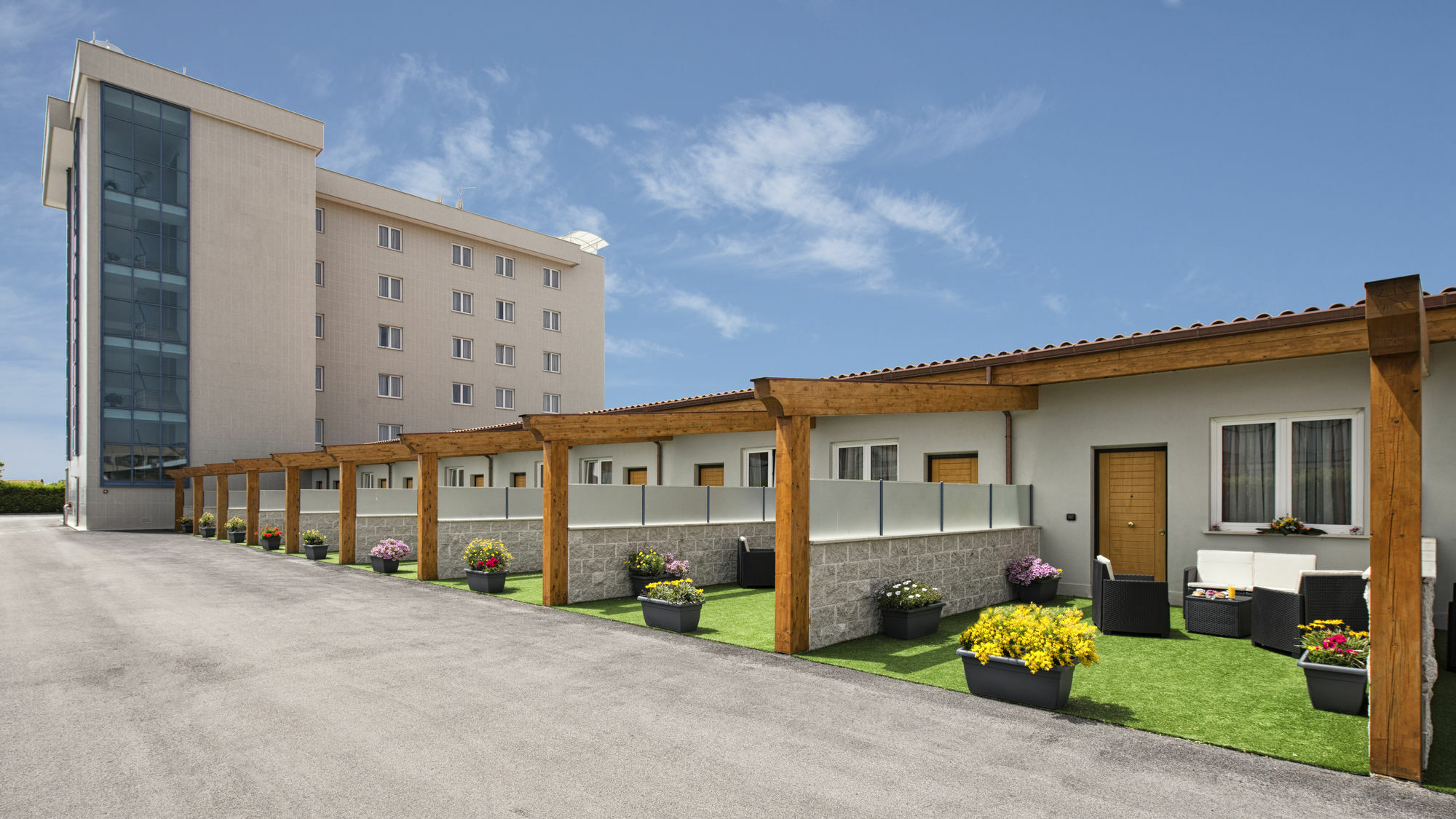 Simon Hotel Pomezia Buitenkant foto
